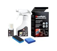 zoocco 2026 Headlight Restoration Kit, Car Headlight Cleaner and Restorer Kit, Headlights Restoration Spray for Yellow Haze Oxidation (1 PCS)