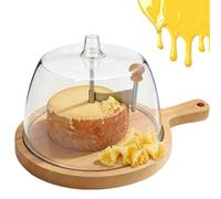 zoocco 2026 New Cheese Curler Wheel, Stainless Steel Blade Cheese Curler with Lid, Chocolate Flower Shaver, Create Rose-Shaped Cuts Effortlessly (A#02)