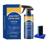 zoocco Advanced Car Quick-Acting Coating Agent Spray - Nano Ceramic Coating for Scratch Repair & Oil Film Removal, Long-Lasting Hydrophobic Protection for Paint, Glass & Plastic 120ml (1pc)