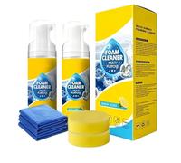 zoocco All Purpose Foam Cleaner Spray, Multi Purpose Foam Cleaner for Car Interior, Sofa, Carpet & Bathroom (2 PCS)