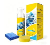 zoocco All Purpose Foam Cleaner Spray, Multi Purpose Foam Cleaner for Car Interior, Sofa, Carpet & Bathroom (1 PCS)