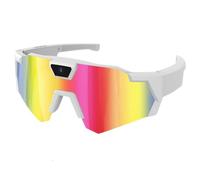 zoocco Baseball Glasses with Camera, Lightweight Pov Sunglasses for Cycling, Hiking, Training, Outdoor Vlog Creators (BB)