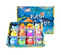 zoocco Bath Bombs for Kids with Surprise Inside, 12 Pack Kids Bath Bombs Gift Set, Easter Basket Stuffers for Boys & Girls (AA)