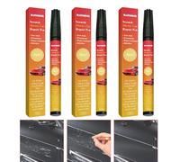 zoocco Car Scratch Removal Pen, Magic Scratch Remover Pen, Upgrade Magic Car Scratchs Removal Pens Fits All Cars Colors Easy To Use (3 Pcs)