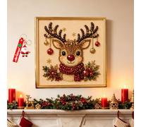 zoocco Christmas Pearl Diamond Art Kit with Ornament (CC)