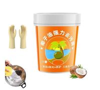 zoocco Coconut Oil Cleaning Paste for Kitchen & Home Surfaces, Easy Shine for Busy Families (1 PCS)