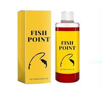zoocco Concentrated Fish Attractant Liquid, Concentrated Carp & Panfish Bait Enhancer, Method Feeder Mixes & Pellets, Safe Formula with Lasting Aroma (1PC)