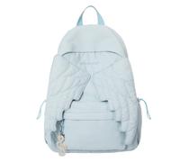zoocco Cute Backpack with 3D Padded Angel Wings (Blue)