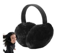 zoocco Ear Muff Winter Women Cute Fleece Foldable Ear Muffs Furry Fur Earmuffs Cover Cold Weather (A#04)