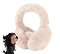 zoocco Ear Muff Winter Women Cute Fleece Foldable Ear Muffs Furry Fur Earmuffs Cover Cold Weather (B#06)