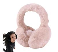 zoocco Ear Muff Winter Women Cute Fleece Foldable Ear Muffs Furry Fur Earmuffs Cover Cold Weather (B#04)
