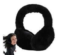 zoocco Ear Muff Winter Women Cute Fleece Foldable Ear Muffs Furry Fur Earmuffs Cover Cold Weather (B#01)