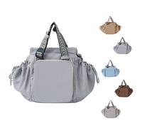 zoocco Ekon Essential Tote, Large Capacity Versatile Ekon Bag with 15 Compartments for Women Weekend Travel Ultimate Organization (Gray)