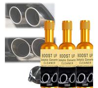 zoocco Engine Catalytic Convertor Cleaner | Fuel Tank Treatment | For All Gasoline Cars Trucks SUVs | Restores Engine Performance | Smoother Driving Experience (3 Pcs)