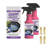 zoocco Fast-Acting Heavy-Duty Grill Degreaser Spray for Outdoor BBQ, Camping, Family Gatherings (2 PCS)