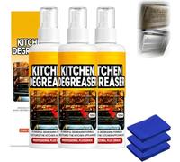 zoocco Grease Killer Spray Heavy Duty Degreaser For Grill Kitchen (3pc)