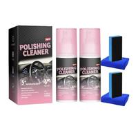 zoocco Interior Detailer Spray for Cars, Multi-Purpose Car Interior Cleaner for Cleaning Rubber, Plastic, Leather Surfaces (2 PCS)