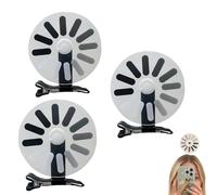 zoocco Loading Symbol Headband Funny Hair Clip for Women & Men, Creative Mood Expression Hair Accessory for Party, Gaming, Cosplay, Livestreams, Gag Gifts (3PCS B)