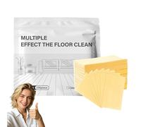 zoocco Multiple Effect the Floor Clean for Busy Homes, Easy Floor Cleaning Tablets for Mopping Hardwood & Tile (Yellow,3 Bag (300pcs))