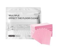 zoocco Multiple Effect the Floor Clean Tablets for Kitchens & Bathrooms, Easy Mop Solution for Busy Homes (Pink,1 Bag (100pcs))