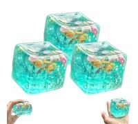 zoocco Ocean Squishy Stress Ball, Slow Rise Sea Shell Sensory, Calming Fidget for Adults Office Travel (3 PCS)