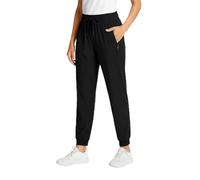 zoocco Pantalones, Travel Pants for Women, 4-Way Stretch Joggers with Pockets, Casual Work Pants for Women Athletic Lounge (Black-B,XXL)