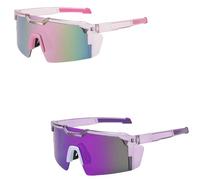 zoocco Photochromic Safety Glasses for Men and Women, UV400 Transition Sunglasses, Lightweight Impact Resistant Eyewear for Driving Work Cycling and Outdoor Use (#H)