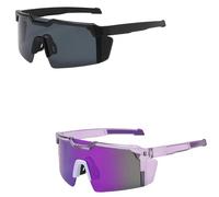 zoocco Photochromic Safety Glasses for Men and Women, UV400 Transition Sunglasses, Lightweight Impact Resistant Eyewear for Driving Work Cycling and Outdoor Use (#D)