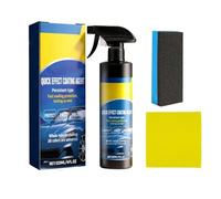 zoocco Quick Effect Ceramic Coating Spray for Cars(120ml)- Advanced Hydrophobic Car Wax Polish, Waterless Wash & Scratch Repair Kit, Car Paint Protection for Vehicles, Motorcycles & RVs (1pc)