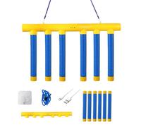 zoocco Reflex Catching Game, 3-Speed Reflex Drop Sticks Challenge Game for Hand Eye Coordination Training for Family Games, Sports & Classroom Play (Blue)