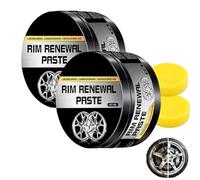 zoocco Rim Repair Kit Wheel Scratch Repair Paste for Alloy Wheels (2pc)
