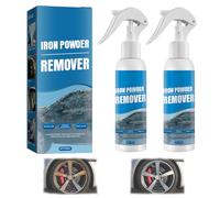 zoocco Rust Remover Spray, Instant Iron Remover for Car, Metal, Tools, Multipurpose Rust Stain Remover (2 PCS)