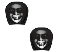 zoocco Scary Headrest Covers for Cars (#B,2PC)