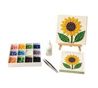 zoocco Sea Glass Art Kit for Adults Ocean Nature Mosaic DIY Craft Decor (KK)