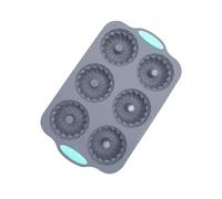 zoocco Silicone Donut Mold - Donut Pan, Flexible Silicone Mold It Can Be Used to Make All Kinds of Delicious Food It Can Be Used In A Deep Fryer, Oven or Microwave Oven (A)