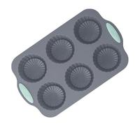 zoocco Silicone Donut Mold - Donut Pan, Flexible Silicone Mold It Can Be Used to Make All Kinds of Delicious Food It Can Be Used In A Deep Fryer, Oven or Microwave Oven (E)