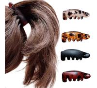 zoocco Small Banana Clips for Thin Hair, Effortless Daily Styling for Women - Neat Half-Up, Ponytail & Bun Hairstyles (All)