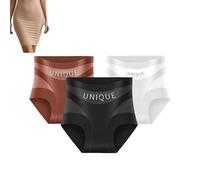 zoocco Unique Underwear Tummy Control Women, High-Waist Seamless Shaping Panties, Tummy Control Underwear for Smooth Waist Under Dresses & Pants (D,XXL)