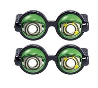 zoocco Winking Glasses with Interactive Blink Action, Winking Eye Glasses for Parties, Holiday Shows, Photo (DD)