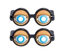 zoocco Winking Glasses with Interactive Blink Action, Winking Eye Glasses for Parties, Holiday Shows, Photo (AA)