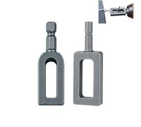 zoocco Wire Twister Tool for Drill for Fencing & Rebar Work, Fast Wire Tightening for DIY & Contractors (2 PCS AB)