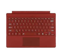 Zoof Funda tipo cubierta para Microsoft Surface Pro 7+ / 7 6 5 4 3, 12.3 pulgadas, teclado inalámbrico ultra delgado con múltiples paneles táctiles Bluetooch (rosa)