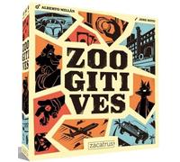 Zoogitives, Juego de Mesa, Juego con Amigos, Familiar, Juego de 3 a 6 Jugadores, Temática de Animales, Mecánicas de Deducción e Investigación, Idioma Español, Francés e Inglés, Edad +10 Años