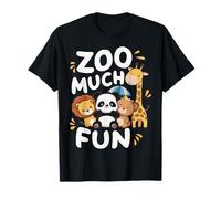 Zookeeper Safari Zoo Animales Muy Divertido León Panda Camiseta