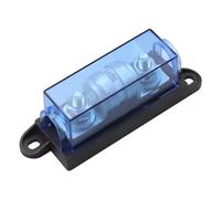 ZOOKOTO Bloque de fusibles de 250 CA/CC 250 V, 150 A, clase T, soporte de fusibles con 150 amperios, se adapta a inversores y aparatos de alta potencia en barcos marinos, coches, camiones, caravanas