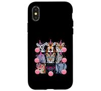 Zoológico Animales Fauna Silvestre Cumpleaños Zoo Día Animal Chicle Carcasa para iPhone X/XS