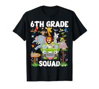 Zoológico Animales Vida Silvestre Maestro Estudiante Sexto Grado Zoo Squad Camiseta