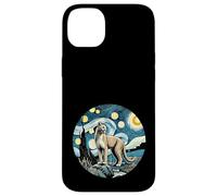 Zoólogo de animales del zoológico Cougar - Estilo de noche estrellada de Van Gogh Carcasa para iPhone 14 Plus