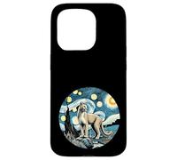 Zoólogo de animales del zoológico Cougar - Estilo de noche estrellada de Van Gogh Carcasa para iPhone 15 Pro