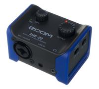 Zoom AMS-22 Interface de audio, 1 entrada XLR/TRS, entrada de línea estéreo, 2 salidas, loopback, monitorización directa, bus-powered, para grabaciones y streaming en PC, Mac, iOS y Android